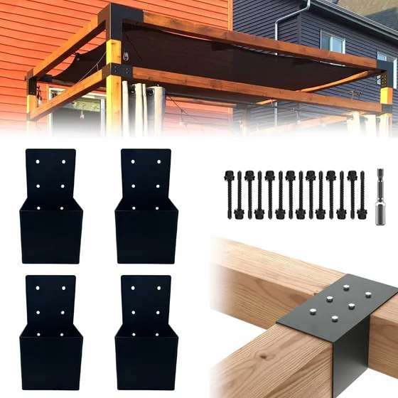 Soporte Para Pérgola Soporte Para Vigas Superiores De Postes