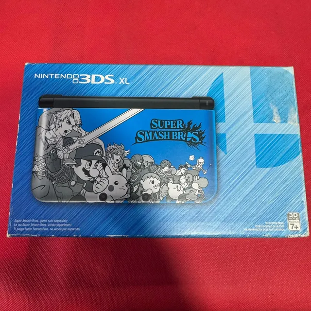 Consola Nintendo 3ds Xl Super Smash Bros Edition En Caja