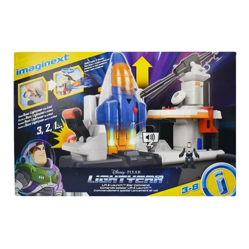 Disney Lightyear Comando Estelar Lift Y Launch Imaginext
