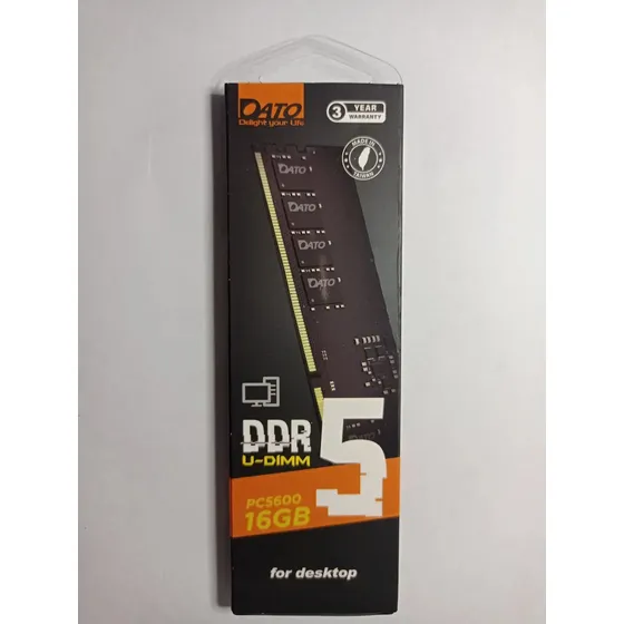 Memoria Ram Ddr5 U-dimm 16gb Pc 5600 Dato