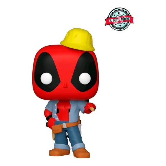 Funko Pop! Marvel Deadpool Construction Worker #781 Spec Ed