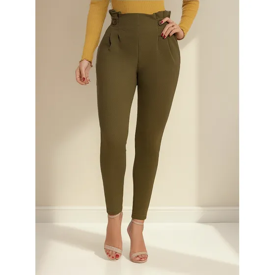 Pantalon Jessica Verde Para Mujer Croydon