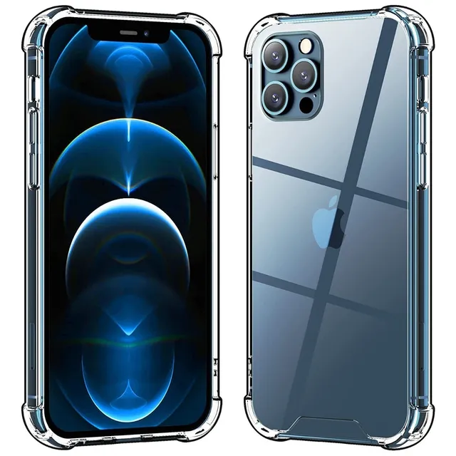 Funda Para iPhone Transparente Acrigel Esquinas Reforzadas