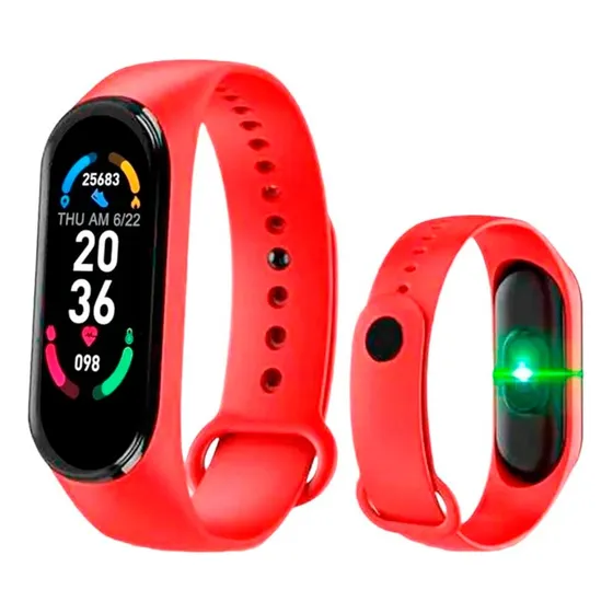Reloj Inteligente Smartband M6 Deportiva Notificacion | Css®
