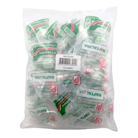 Naftalina Bolas Pack - Unidad