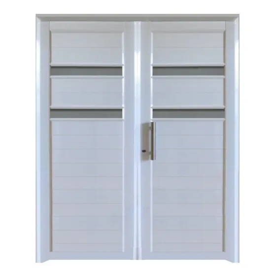 Puerta Doble Aluminio 160x200 M523 2 V/ Superiores Abershop