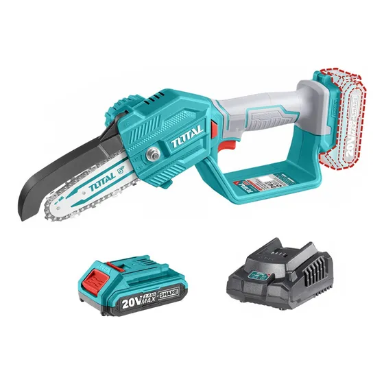 Motosierra Inalámbrica 20v 130mm Bat+ Carg Total Tgsli20581 Color Turquesa