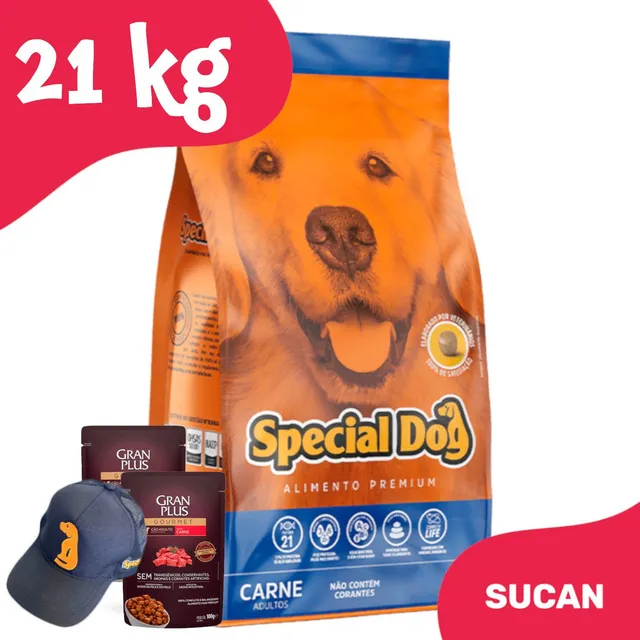 Alimento Special Dog Premium para perro adulto todos los tamaños sabor carne en bolsa de 20kg