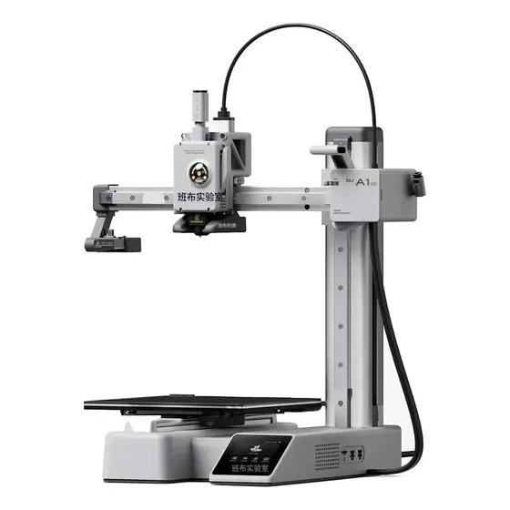 Impressora 3D imprime A1 Mini Bamboo Lab sem Ams Lite Grey