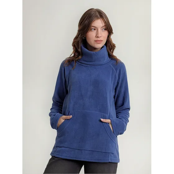 Buzo Vade Reteo Mujer Cuello Alto Polar