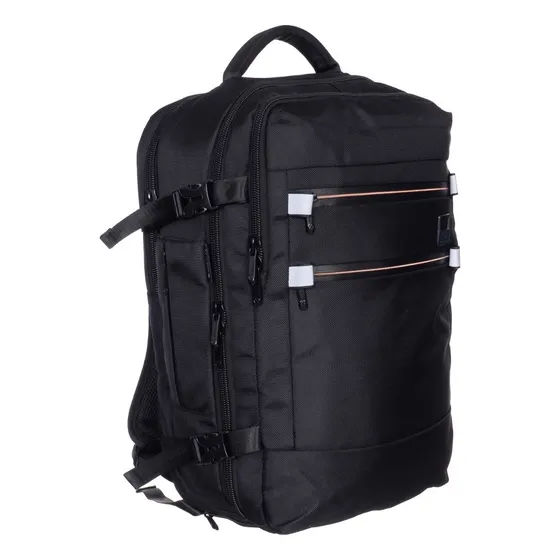 Mochila Business De Viaje Unicross Portanotebook Negro Lisa