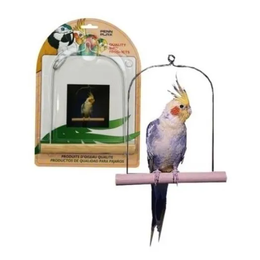 Penn Plax Columpio Pajaros Ninfa Agapornis Metal 14x17 Cms