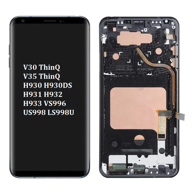 Pantalla Amoled Original+marco For LG V30/v35 Thinq