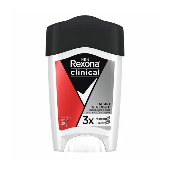 Desodorante En Barra Rexona Clinical Men Sport Strenght 48g