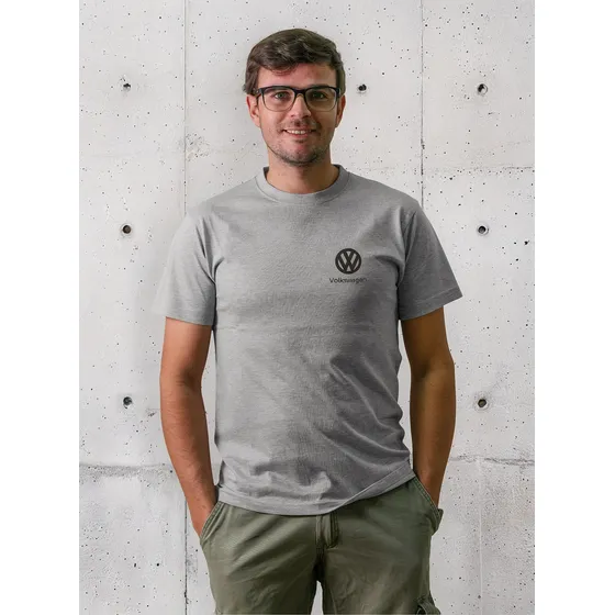 Camiseta T-shirt Remera Masculina Moda Bordada Volkswagen