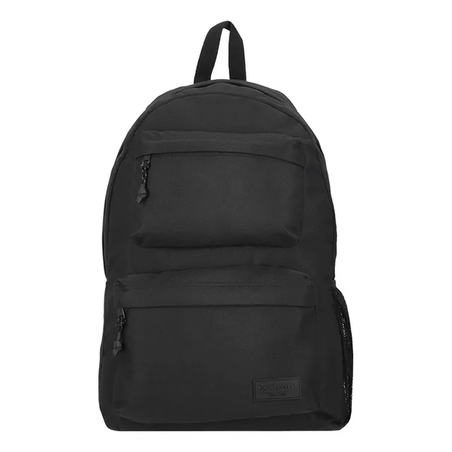 Mochila Xtrem Arizona 4xt Black Color Negro Diseño De La Tela Lisa