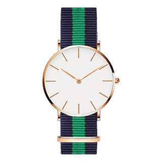 Reloj Leemoon Para Pareja Con Correa De Nailon De 40 Mm Reloj Leemoon Para Pareja Con Correa De Nailon De 40 Mm