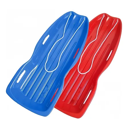 Trineo Para Nieve O Dunas Deslizante Esqui 120cm 2p Azul