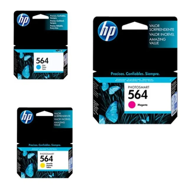 Kit Cartuchos Hp 564 Cmy Impresoras Hp Photosmart
