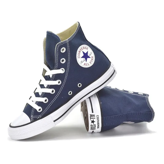 Tenis Clásicos Converse Chuck Taylor En Bota Negros