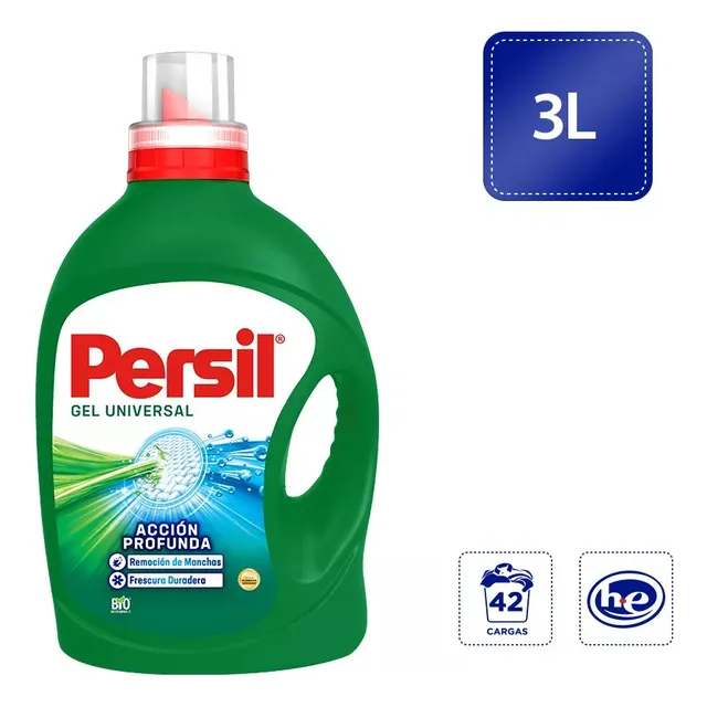 Detergente Líquido Persil Gel Universal 3l