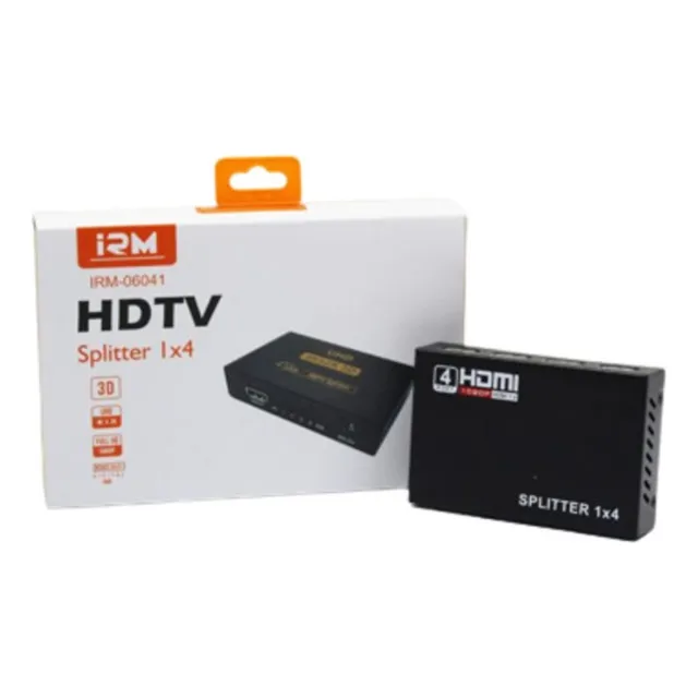 Splitter Switch Hdmi Hdtv 1x4 Full Hd 1x4 4k Irm Irm-06041