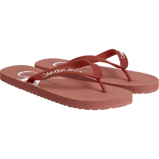 Sandalias Multicolor Con Monograma De Tpu Calvin Klein