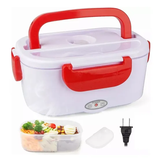 Lonchera Topper Electrico Con Cuchara Calienta Alimentos
