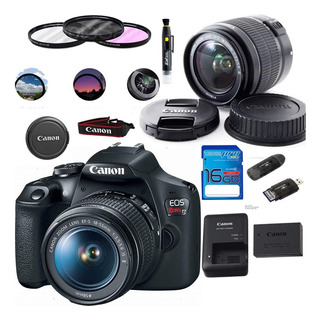 Câmera Dslr Canon Eos Rebel T7 Com Lente 18-55mm | Wi-fi In Câmera Dslr Canon Eos Rebel T7 Com Lente 18-55mm | Wi-fi In