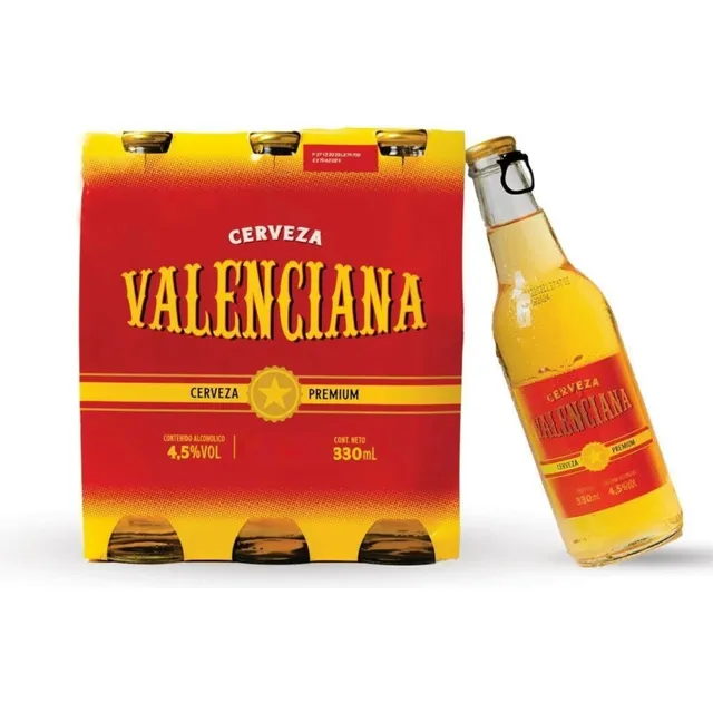 Cerveza Valenciana 330 Ml Pack X24 - Botella Vidrio
