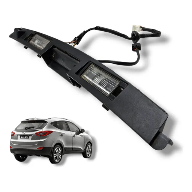 Suporte Luz Placa Com Interruptor E Luzes Hyundai Ix35 10/15