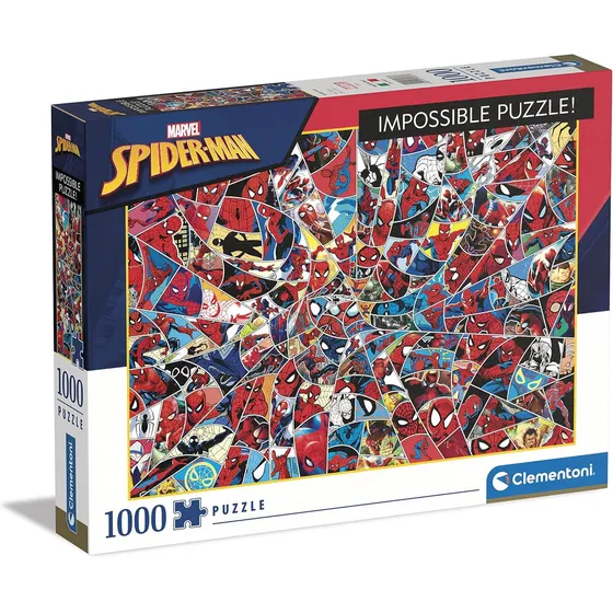 Spider-man Reto Imposible Rompecabeza 1000 Clementoni Marvel