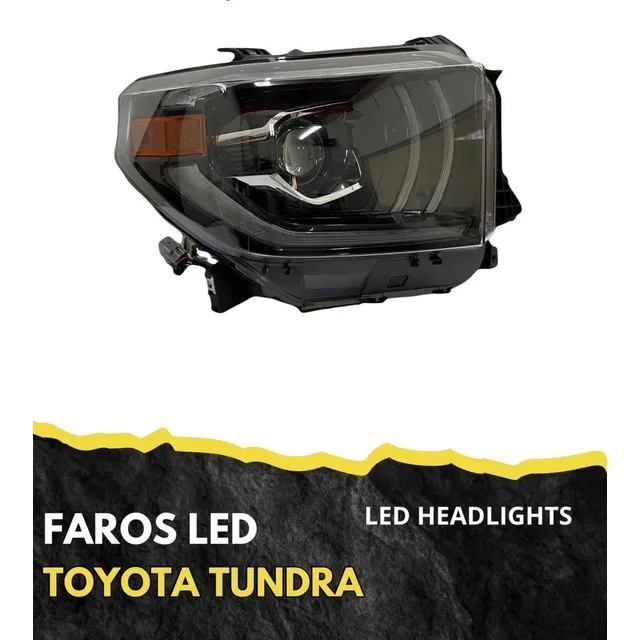 Faro Led Tundra Led Headlight Drl Luz Dinámica Vland