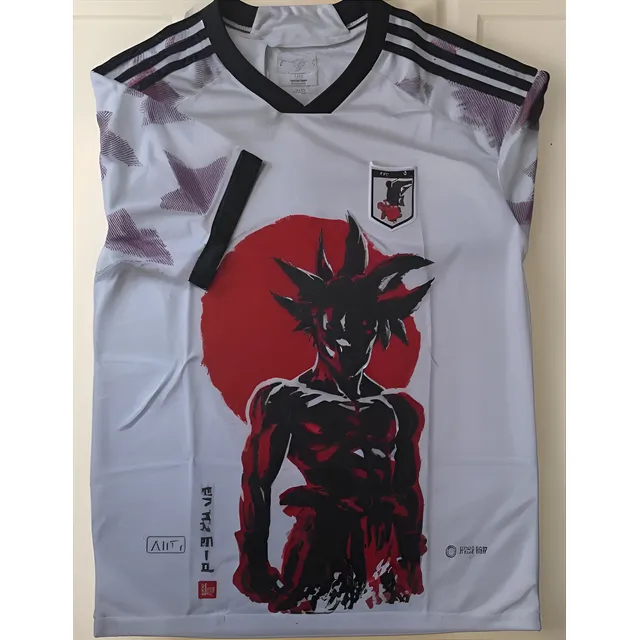 Camiseta Japón Anime Futbol Goku