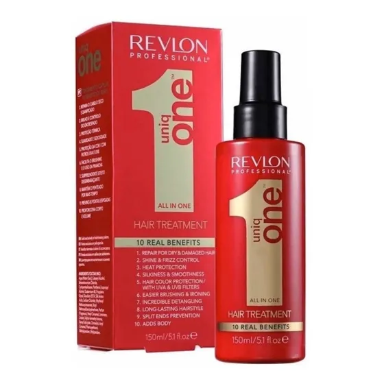 Crema para peinar Revlon UniqOne restauración de 150mL 150g