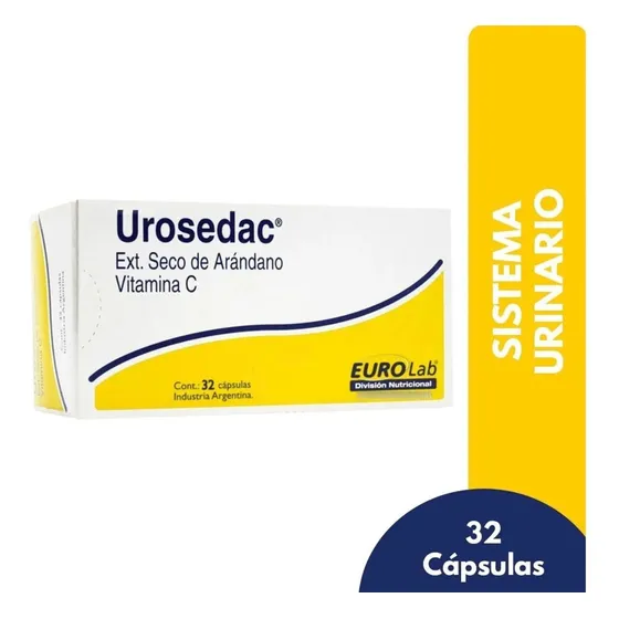 Eurolab Urosedac Extracto De Arandano 32 Capsulas Sabor Sin sabor