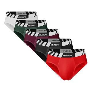 Kit 10 Cuecas Slip Tradicional Cueca Comum Masculina AlgodĂŁo Kit 10 Cuecas Slip Tradicional Cueca Comum Masculina AlgodĂŁo