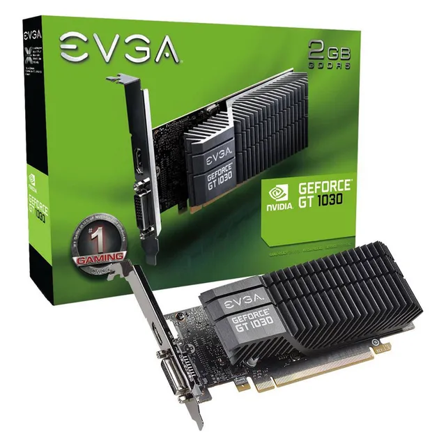 Tarjeta De Video Evga Geforce Gt 1030 2gb Gddr5 Low Profile