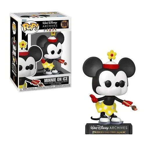 Funko Pop Disney Walt Disney Archives - Minnie On Ice Nuevo 