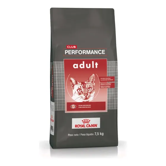 Alimento Seco Royal Canin Club Performance para Gato Adulto, 7.5 kg