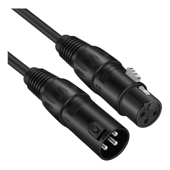 Moukey Cable Xlr Para Microfono   10ft-3 Metros Macho-hembra