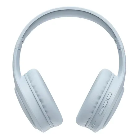 Fone De Ouvido Headphone Dapon H02d Bluetooth 5.1 Over-ear 22 Horas De Bateria Azul Bebê