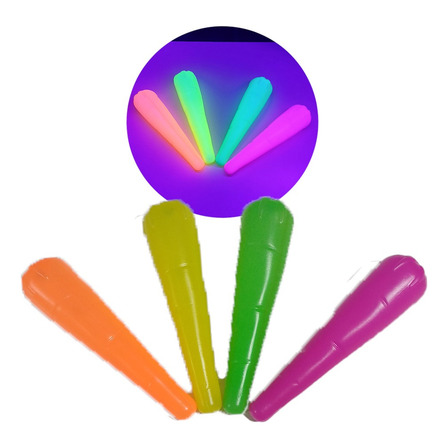 10 Maracas Zanahoria Fluo Cotillon Fiesta Carioca 17 Cm 10 Maracas Zanahoria Fluo Cotillon Fiesta Carioca 17 Cm