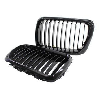 Grelha De Rim Dianteira Preta Brilhante Para Bmw E36 Série Grelha De Rim Dianteira Preta Brilhante Para Bmw E36 Série