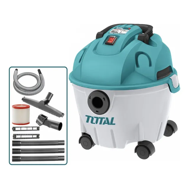 Aspiradora Total 1200w 10 Litros Seco Humedo