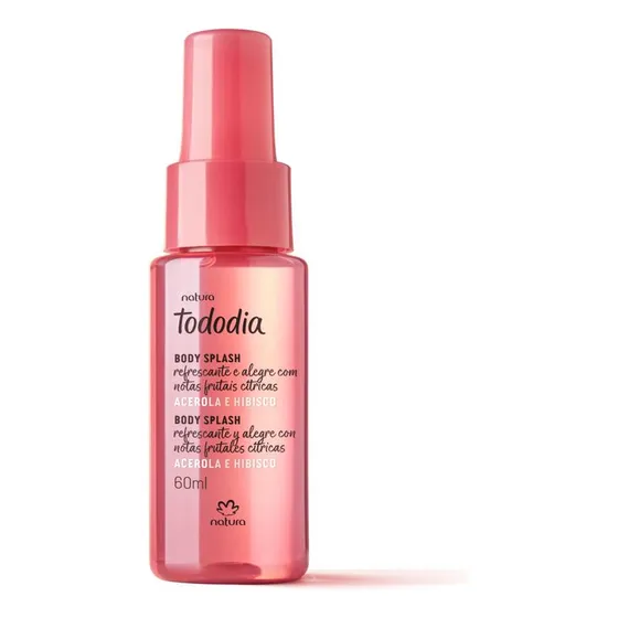 Body Splash Tododia Acerola E Hibisco 60 Ml Natura