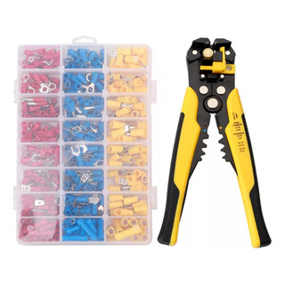Kit Terminales Aisladas Conductores Cable Eléctrico 400pzs Kit Terminales Aisladas Conductores Cable Eléctrico 400pzs