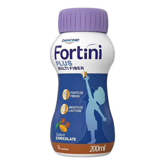 Suplemento Infantil Fortini Plus Multi Fiber Chocolate 200ml
