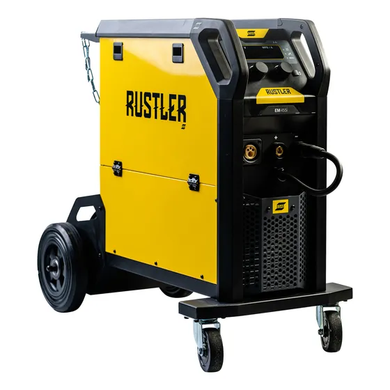 Máquina Inversora De Solda 420a Esab Rustler Em 455i Esab