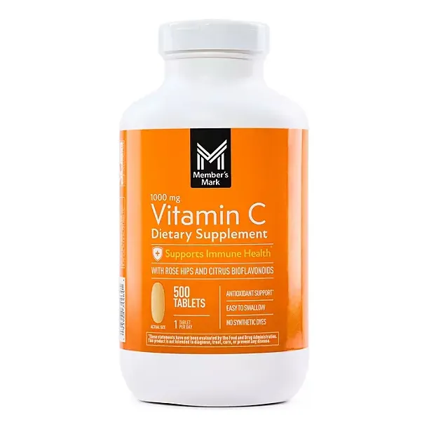 Vitamina C 1000 Mg 500 Tabletas Members Mark